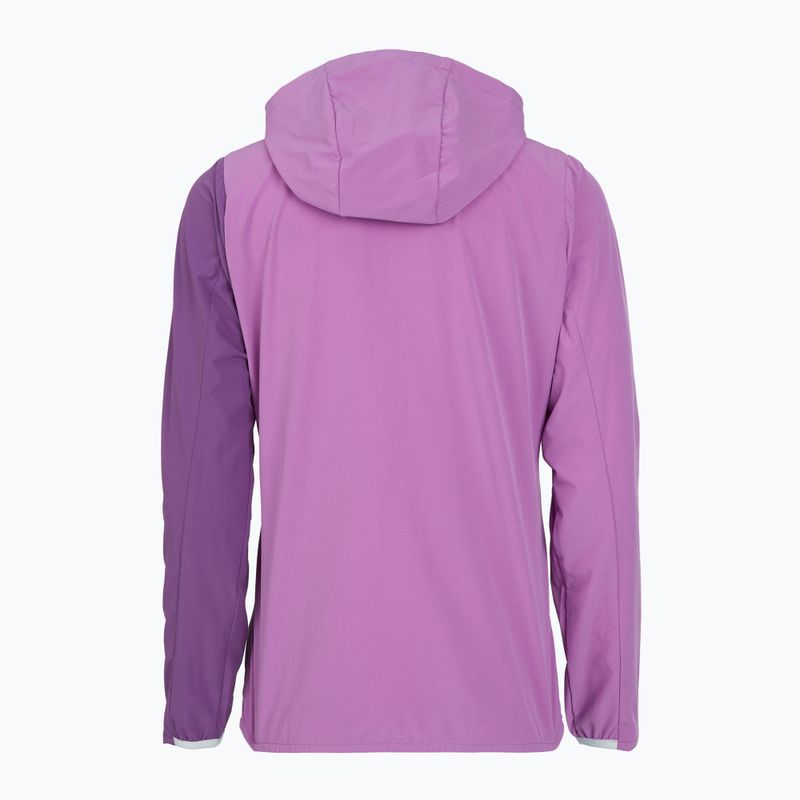 Giacca da tennis da donna Mizuno Mugen con cappuccio viola patrizio 2