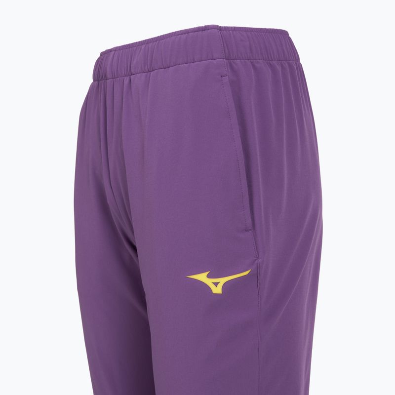 Pantaloni da tennis da donna Mizuno Mugen Pant viola patrizia 3