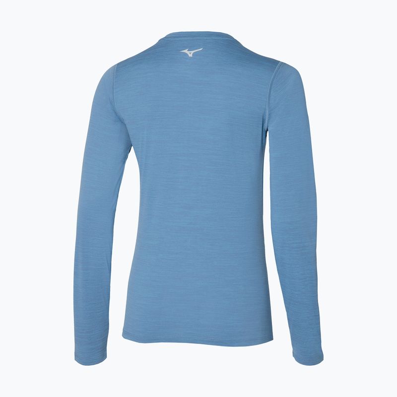 Maglietta Mizuno Impulse Core Longsleeve da donna blu parigino 2