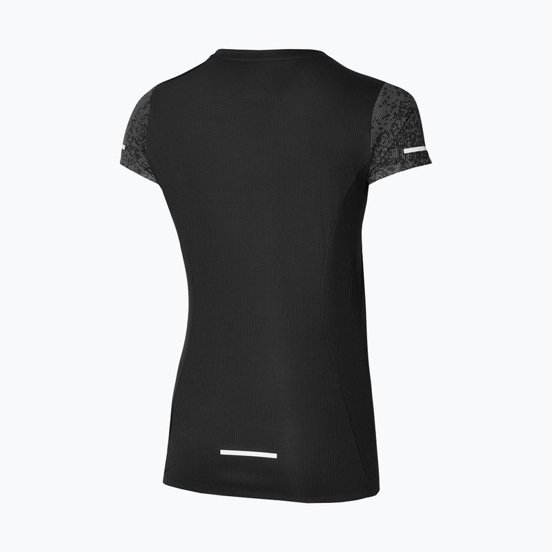 Maglietta da corsa donna Mizuno Premium Aero Tee nera 2
