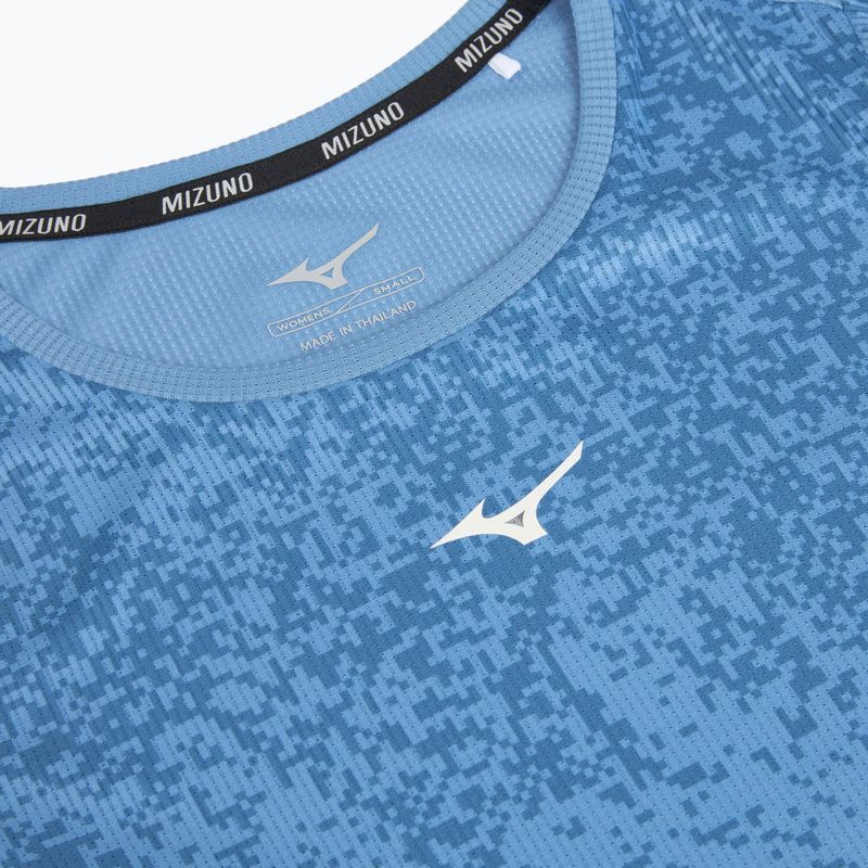 Maglietta da corsa donna Mizuno Premium Aero Tee parisian blue 3