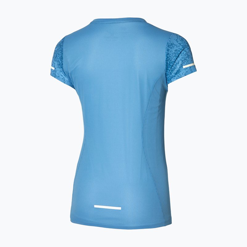 Maglietta da corsa donna Mizuno Premium Aero Tee parisian blue 2