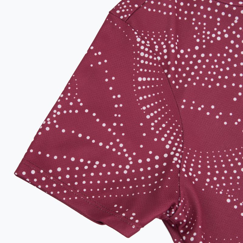 Maglietta da running da donna Mizuno Impulse Core Graphic Tee viola quarzo 4