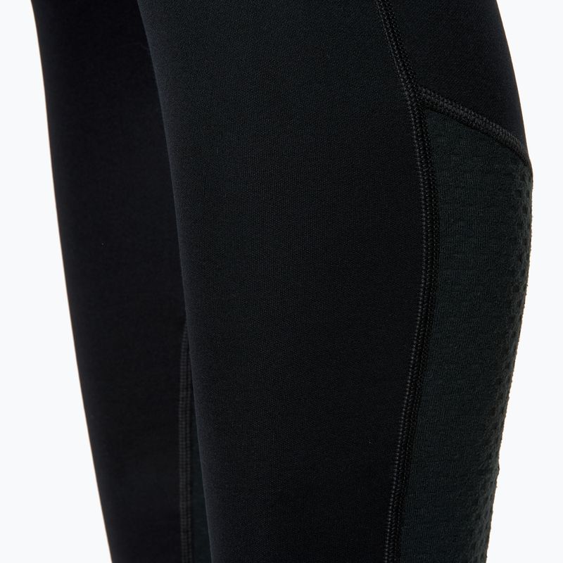 Leggings da corsa da donna Mizuno Warmalite nero 5