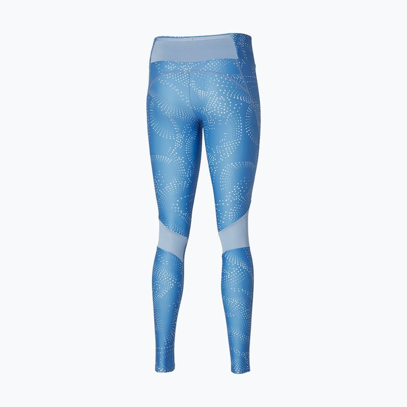 Leggings donna Mizuno Active blu parigino 2