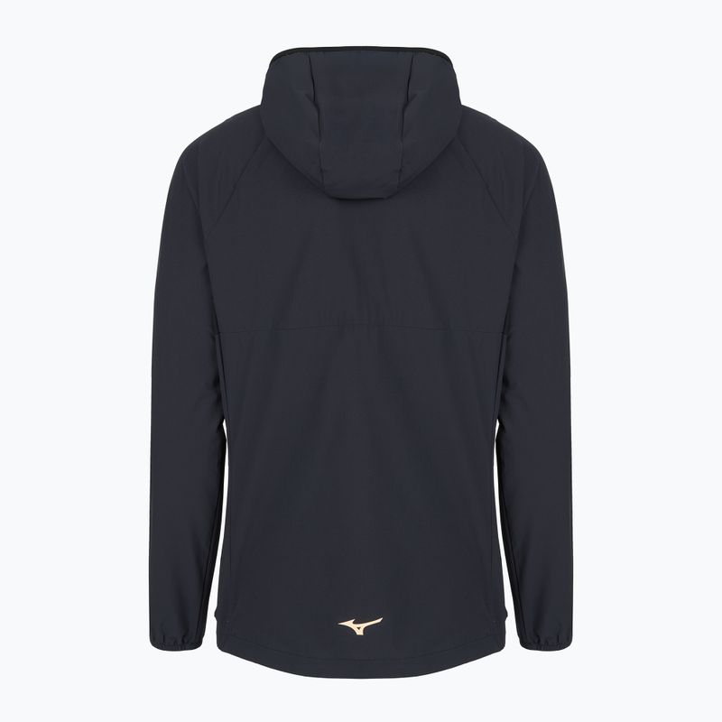 Giacca da corsa da donna Mizuno Alpha Jacket nero 2