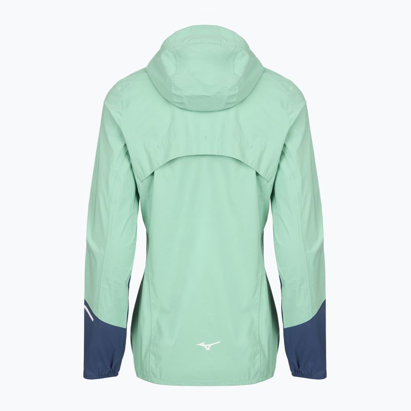 Giacca da corsa da donna Mizuno Waterproof 20K ER dusty jade 2