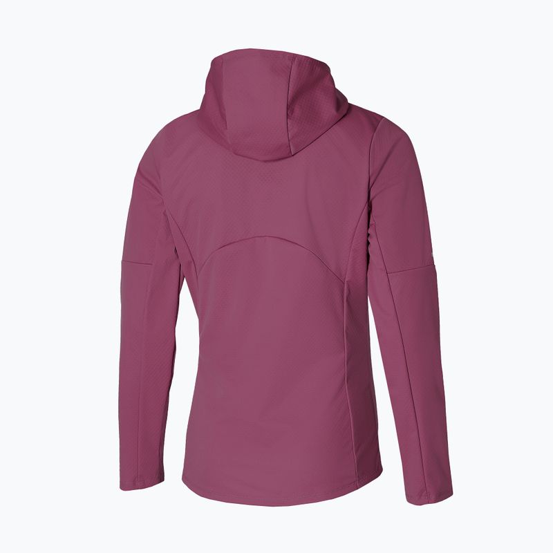 Giacca da corsa da donna Mizuno Thermal Charge BT viola quarzo 2