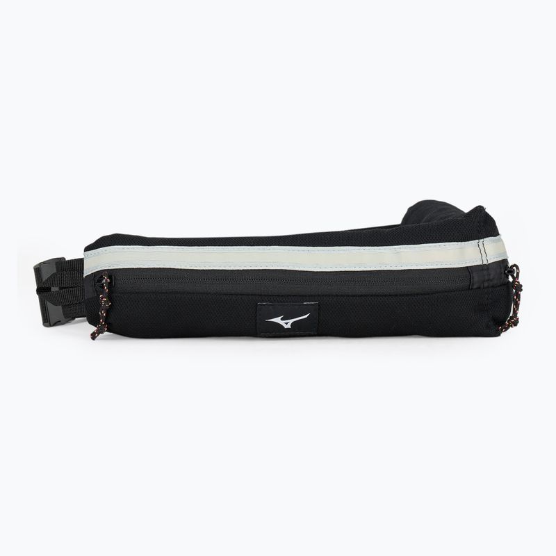 Mizuno 2Way Belt Porch nero / grigio chiaro cintura da corsa 6