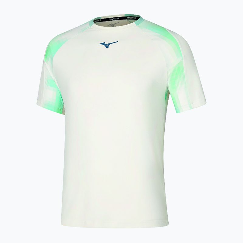 Mizuno Frontier Shadow Tee uomo bianco