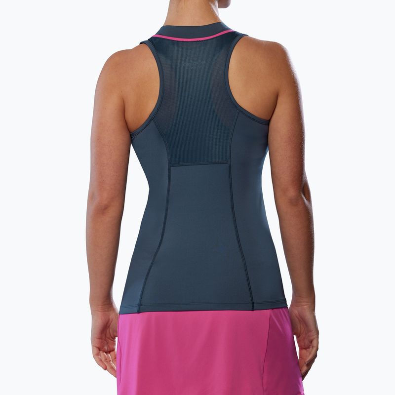 Maglietta Mizuno Frontier Tank W mezzanotte marina da donna 3