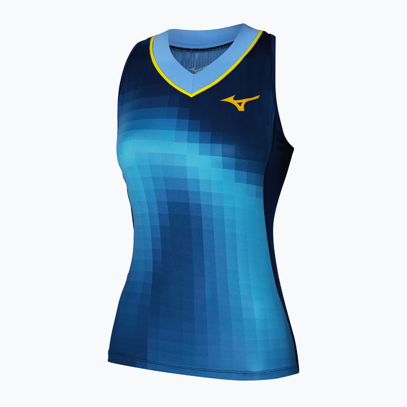 Maglietta Mizuno Frontier Tank W bellwether blu da donna 3
