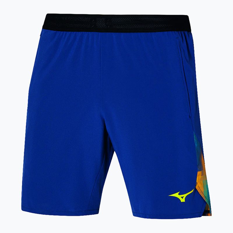 Pantaloncini da uomo Mizuno Frontier 8 in Amplify bellwether blue