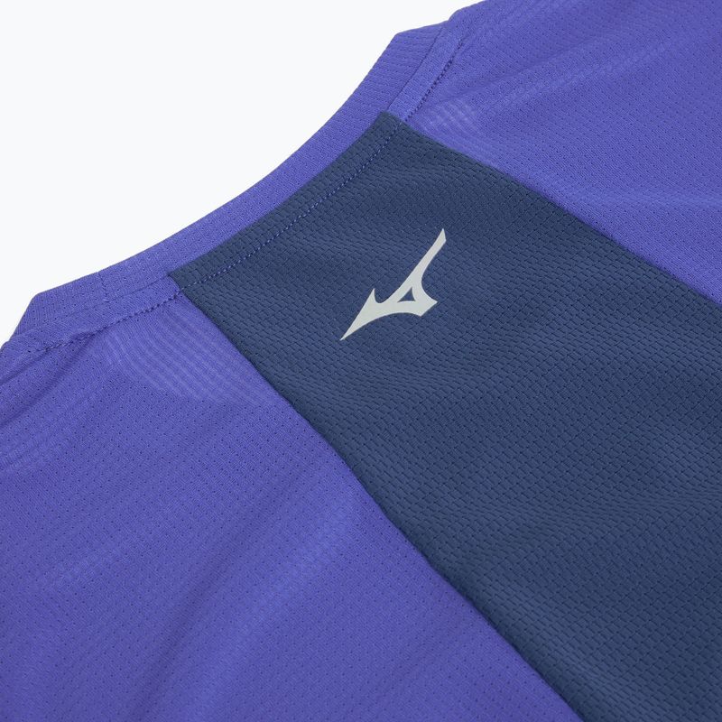 Maglietta da corsa uomo Mizuno DryAeroFlow Tee reflexblue 4