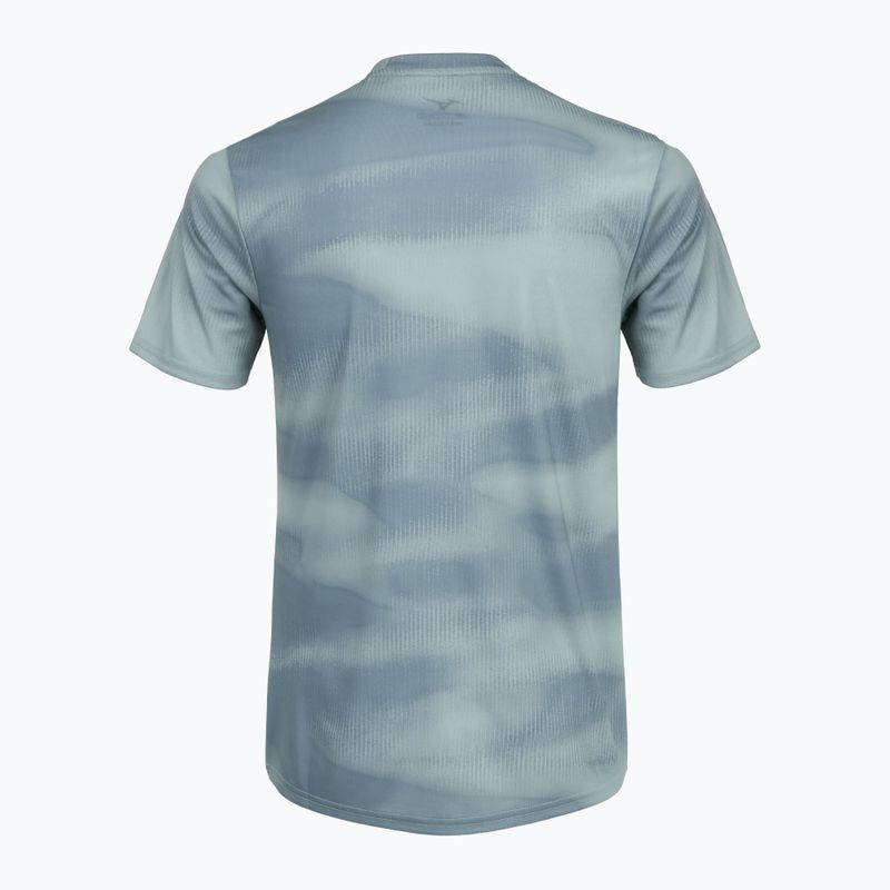 Maglietta da corsa da uomo Mizuno Core Graphic Tee blu nuvola 6