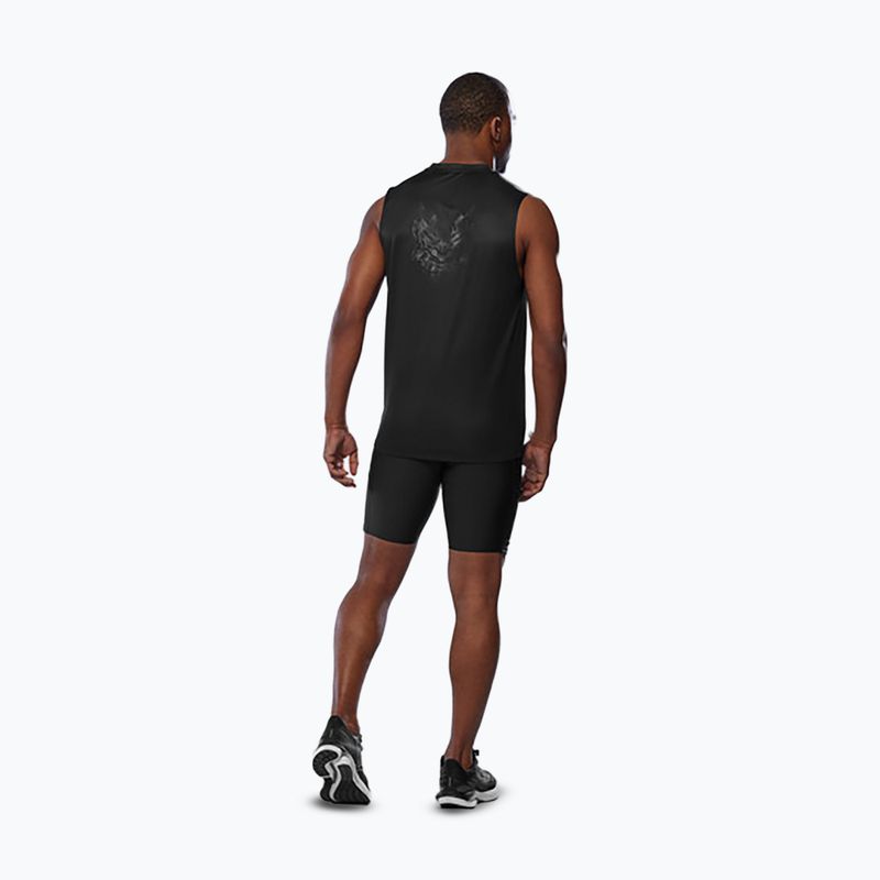 Uomo Mizuno Core Graphic Maglietta da running senza maniche nera oni 3