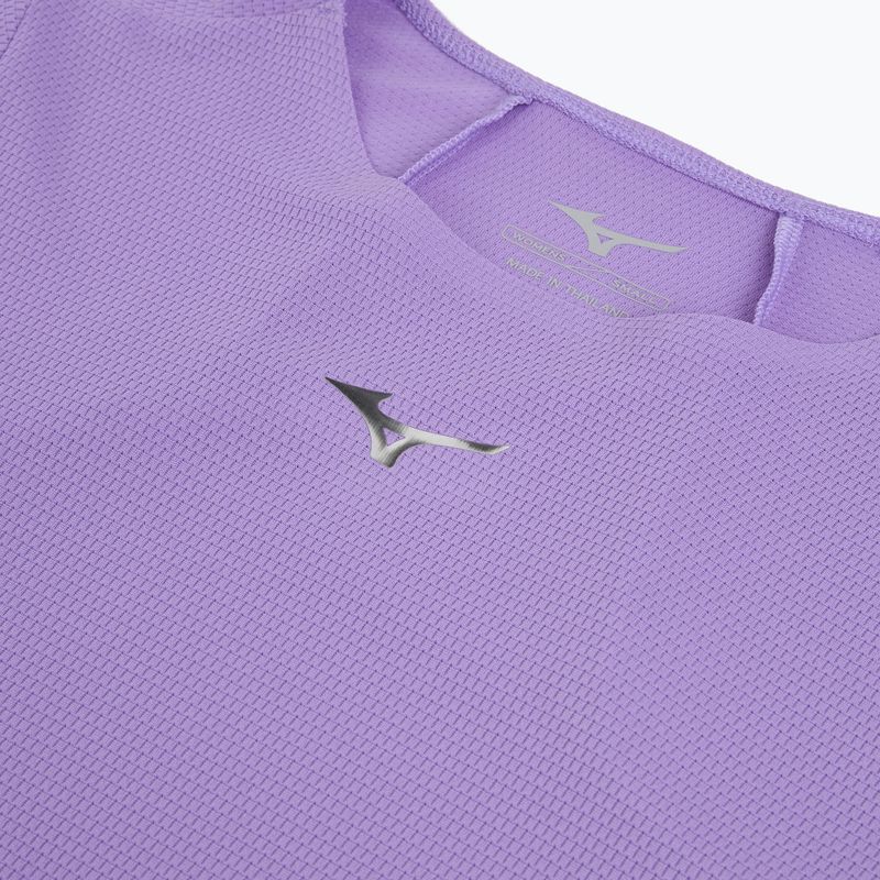 Maglietta da corsa donna Mizuno Tech Light Tee paisley purple 3
