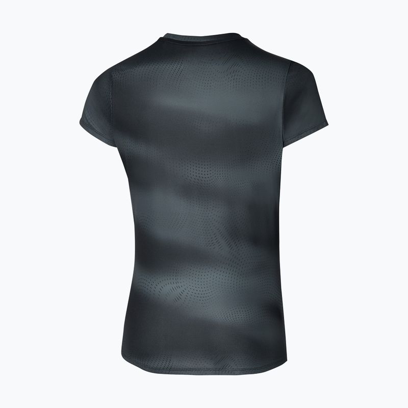Maglietta da corsa da donna Mizuno Core Graphic Tee nero 2