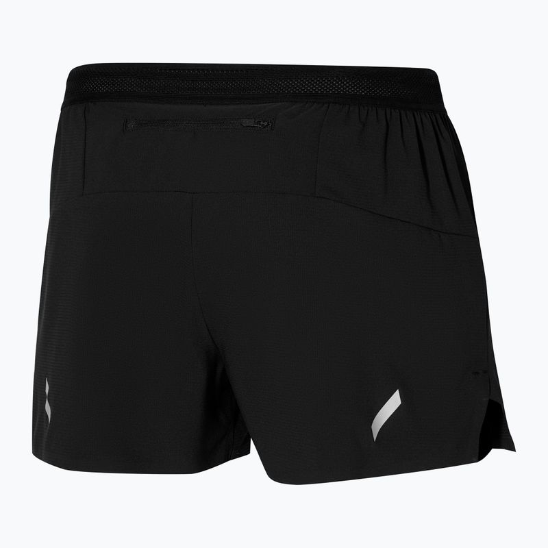 Pantaloncini da corsa uomo Mizuno Tech Light 3.5" neri 2