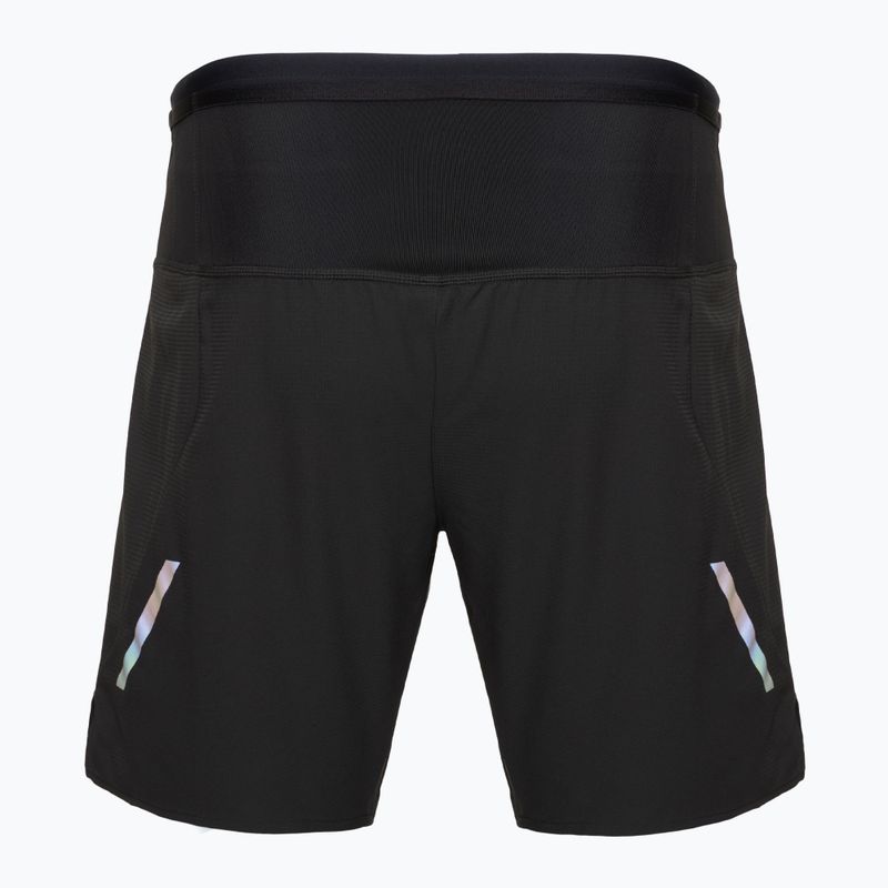 Pantaloncini da corsa Mizuno Trail ER 2IN1 da uomo, nero 2
