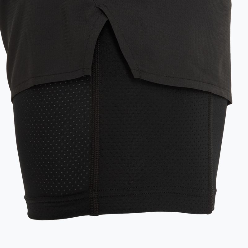 Pantaloncini da corsa Mizuno Trail ER 2IN1 da uomo, nero 4