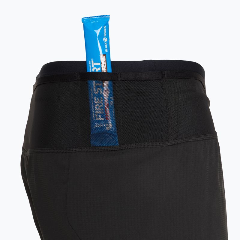 Pantaloncini da corsa Mizuno Trail ER 2IN1 da uomo, nero 5