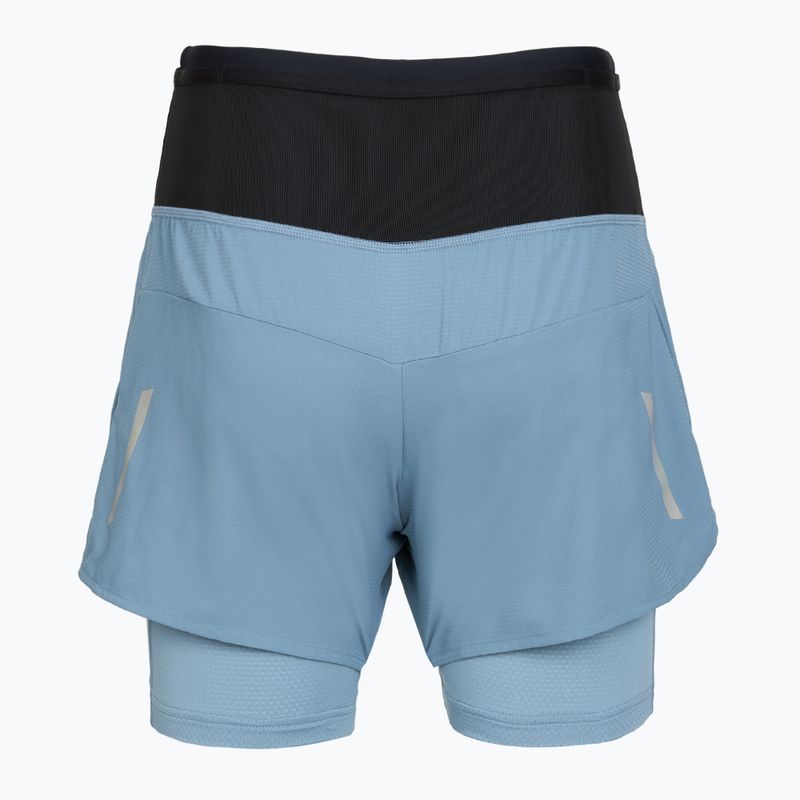 Pantaloncini da corsa da donna Mizuno Trail ER 2IN1 citadel 2