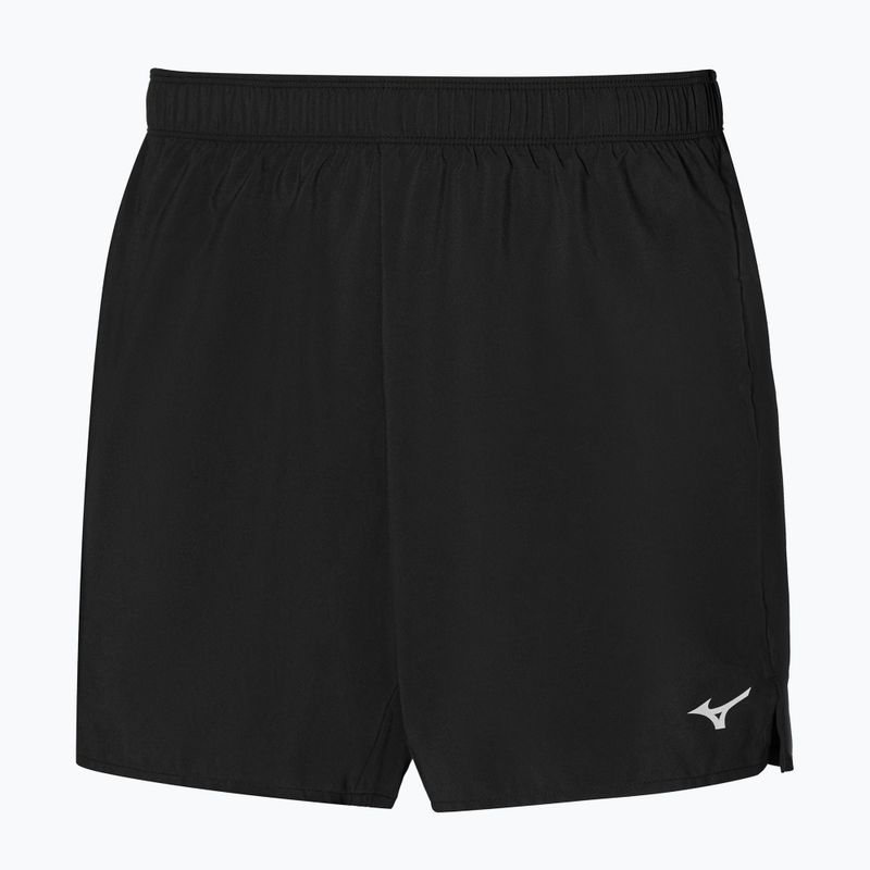 Pantaloncini da corsa Mizuno Trail ER 2IN1 da uomo, nero