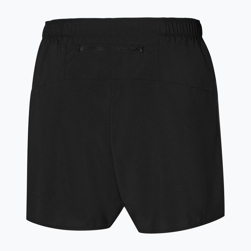 Pantaloncini da corsa Mizuno Trail ER 2IN1 da uomo, nero 2