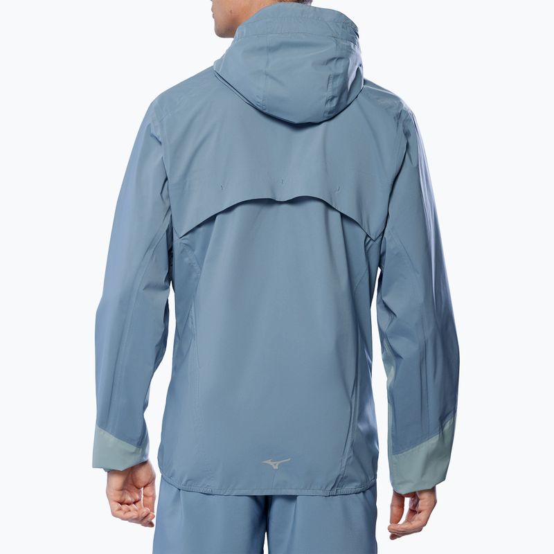 Giacca da corsa uomo Mizuno Waterproof 20K ER citadel 3