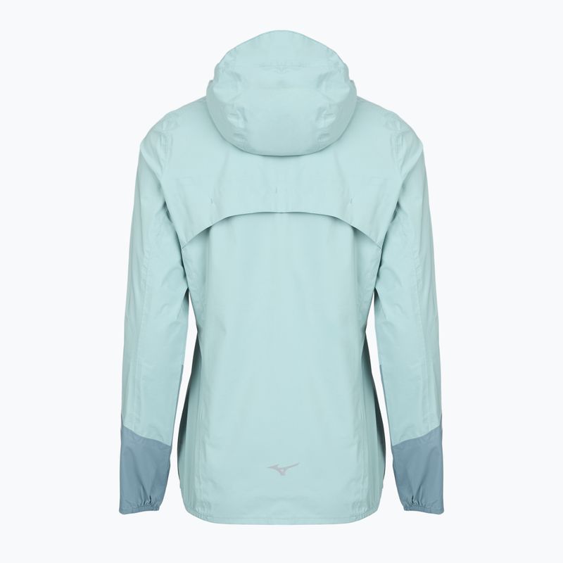 Giacca da corsa donna Mizuno Waterproof 20K ER cloud blue 4