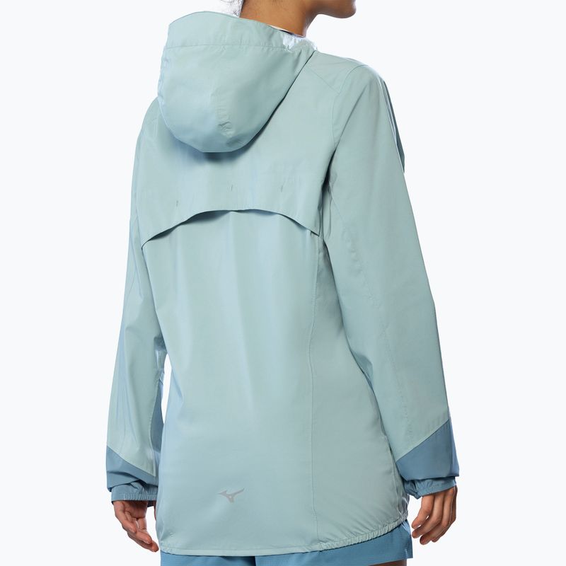 Giacca da corsa donna Mizuno Waterproof 20K ER cloud blue 2