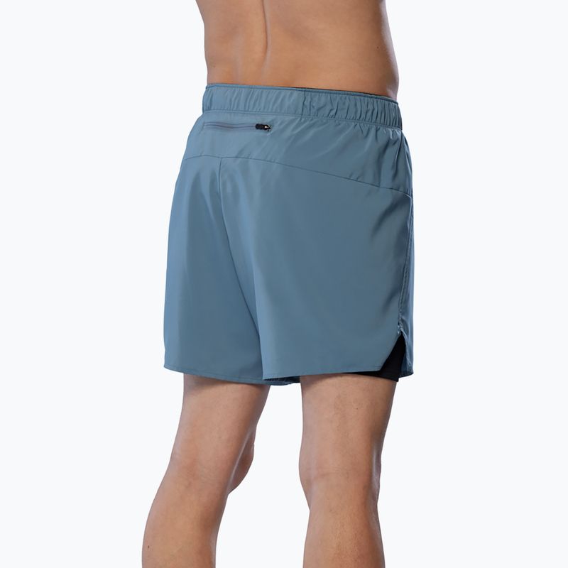 Pantaloncini da corsa Mizuno Core 5.5" 2IN1 citadel da uomo 2