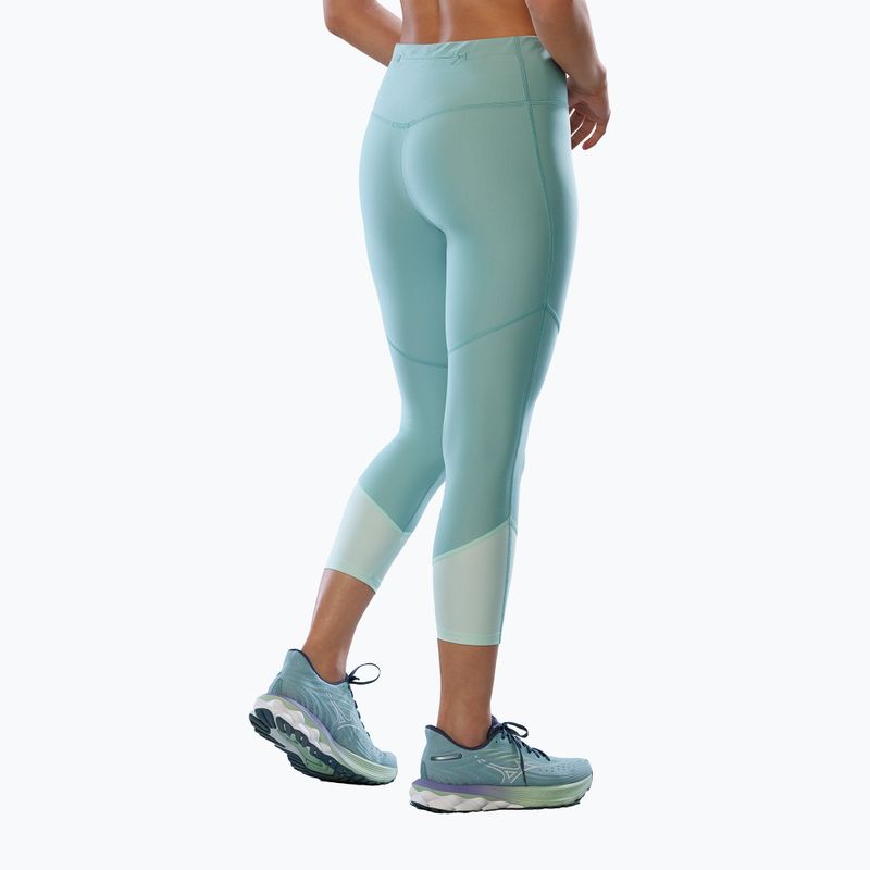 Leggings da donna Mizuno Impulse Core 3/4 cloud blue 2