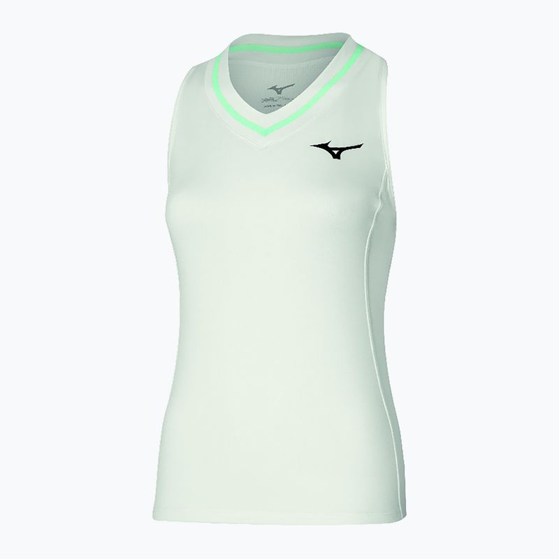 Maglietta Mizuno Frontier Tank W bianco/blu da donna