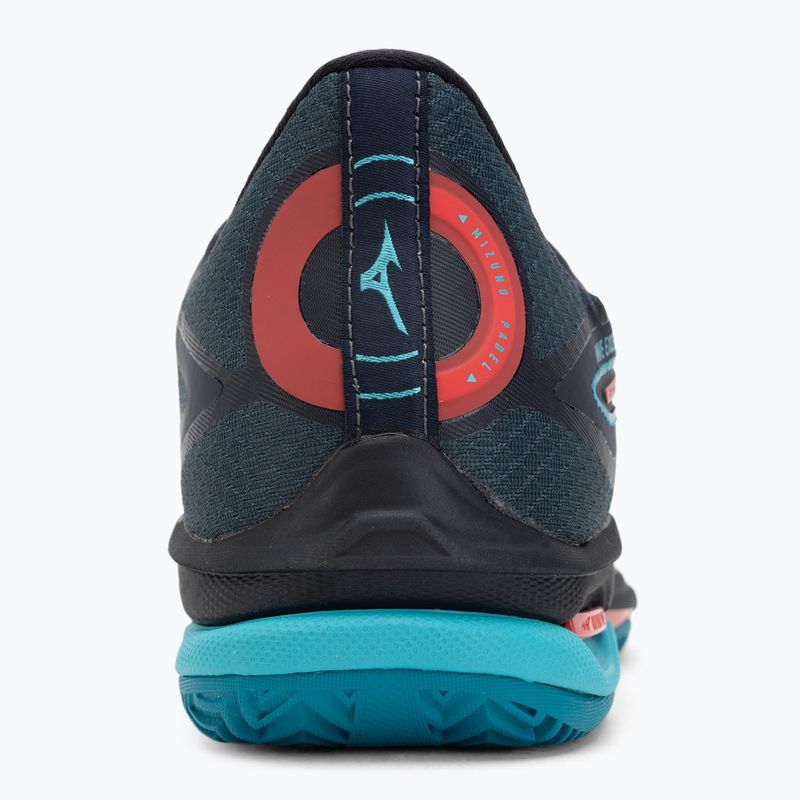 Scarpe da padel Mizuno Wave Exceed Tour 6 Padel salute/hibiscus/enamel blue 6