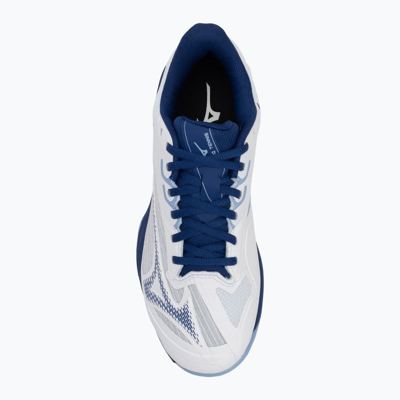 Scarpe da tennis da donna Mizuno Wave Exceed Light 2 CC bianco/blu bellwether/blu bel air 5