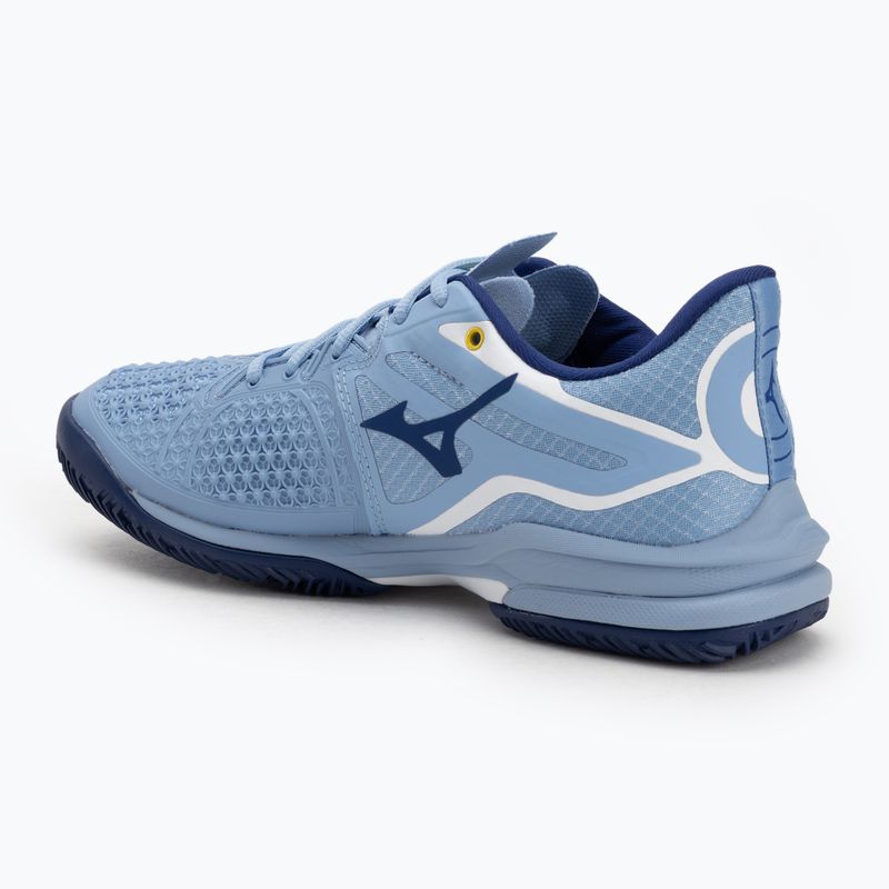 Scarpe da tennis da donna Mizuno Wave Exceed Tour 6 CC bel air blue/ bellwether blue/ white 3