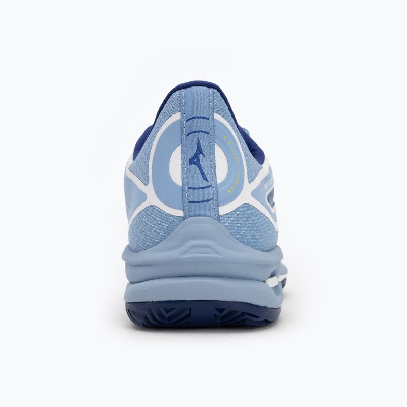Scarpe da tennis da donna Mizuno Wave Exceed Tour 6 CC bel air blue/ bellwether blue/ white 6