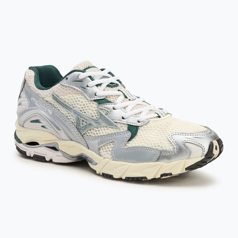 Mizuno Wave Rider 10 scarpa mizsnowwhite/ ardesia/bistrogreen