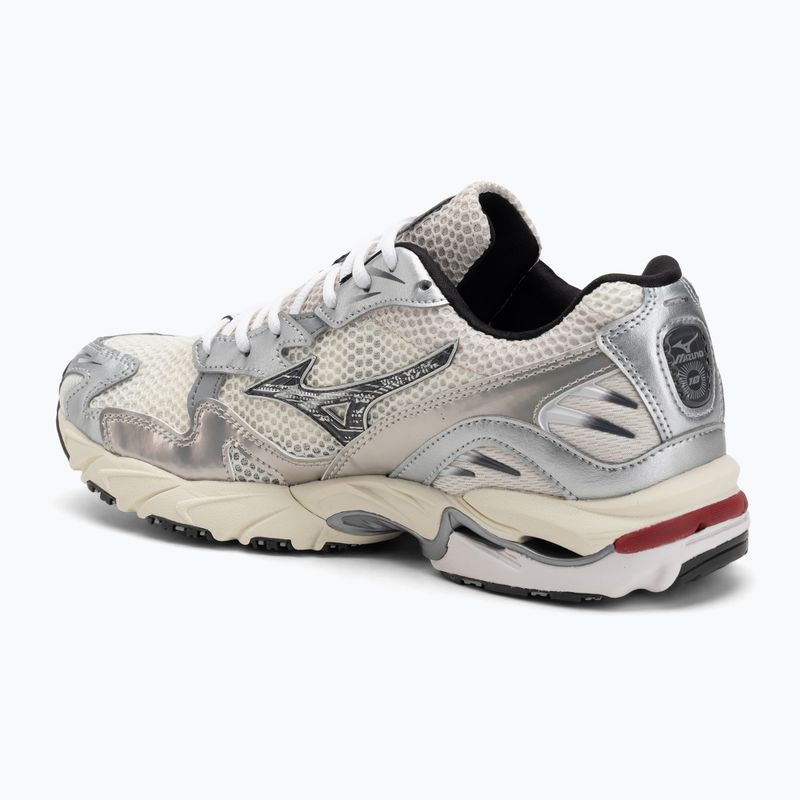 Scarpe da uomo Mizuno Wave Rider 10 mizuno neve bianca/nero sabbia/rossa 3