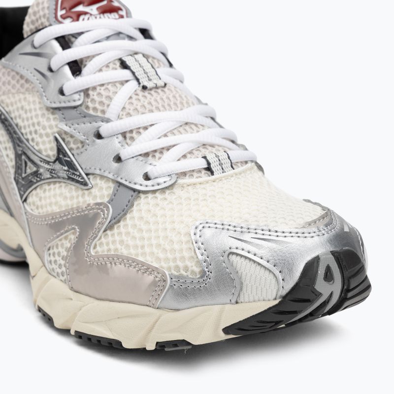 Scarpe da uomo Mizuno Wave Rider 10 mizuno neve bianca/nero sabbia/rossa 7