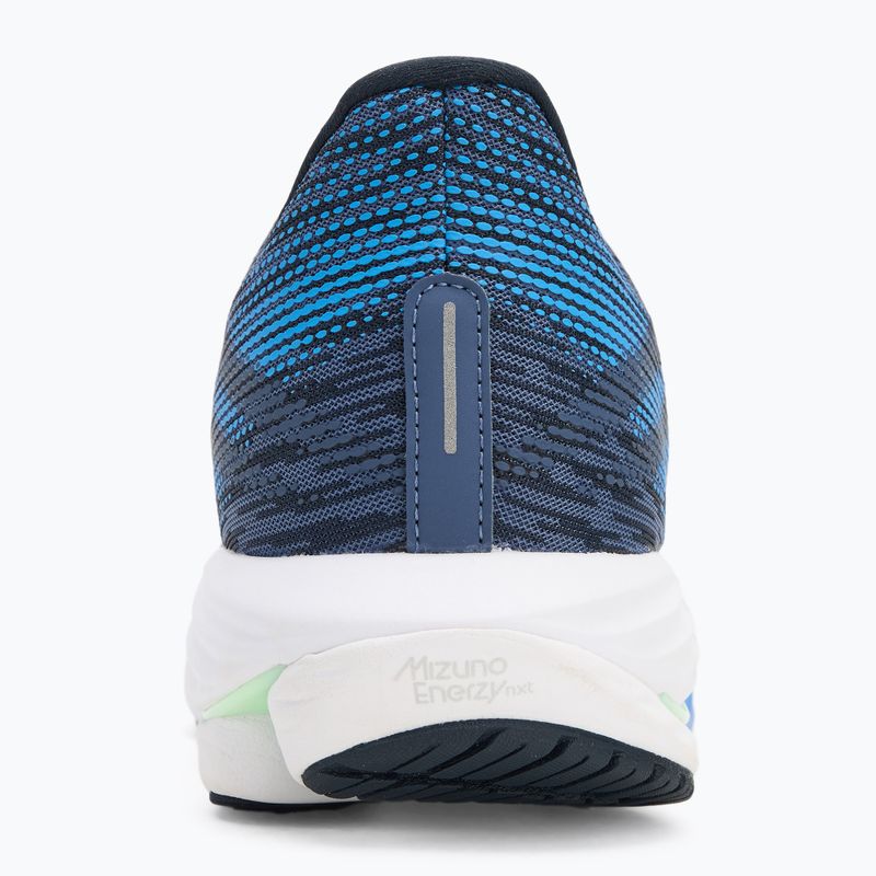 Scarpe da corsa da uomo Mizuno Wave Rider 28 vintage indigo/neo mint/blu di frontiera 6