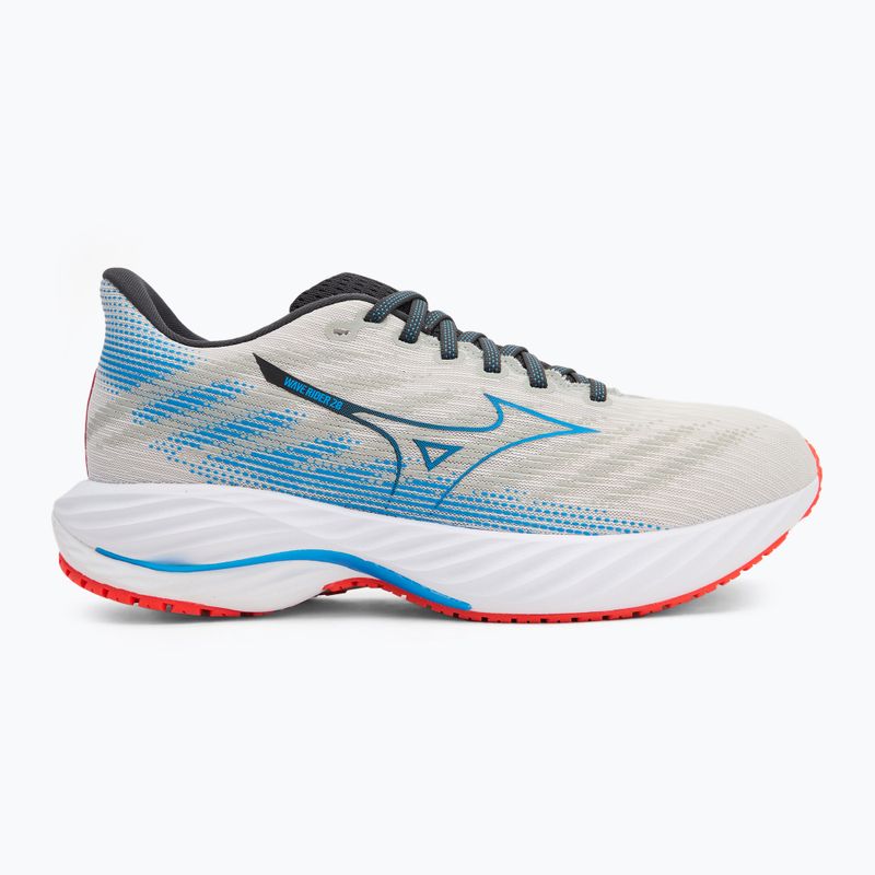 Scarpe da corsa da uomo Mizuno Wave Rider 28 nimbus cloud/blue pace/igniotion red 2