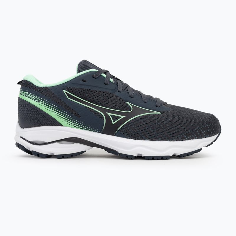 Scarpe da corsa da uomo Mizuno Wave Prodigy 6 india ink/neo mint 2