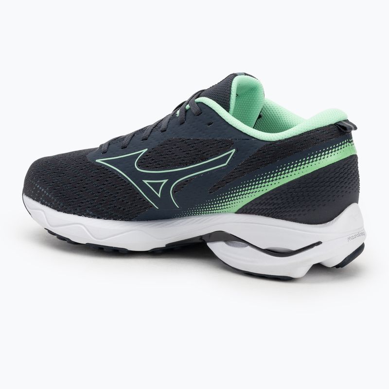 Scarpe da corsa da uomo Mizuno Wave Prodigy 6 india ink/neo mint 3