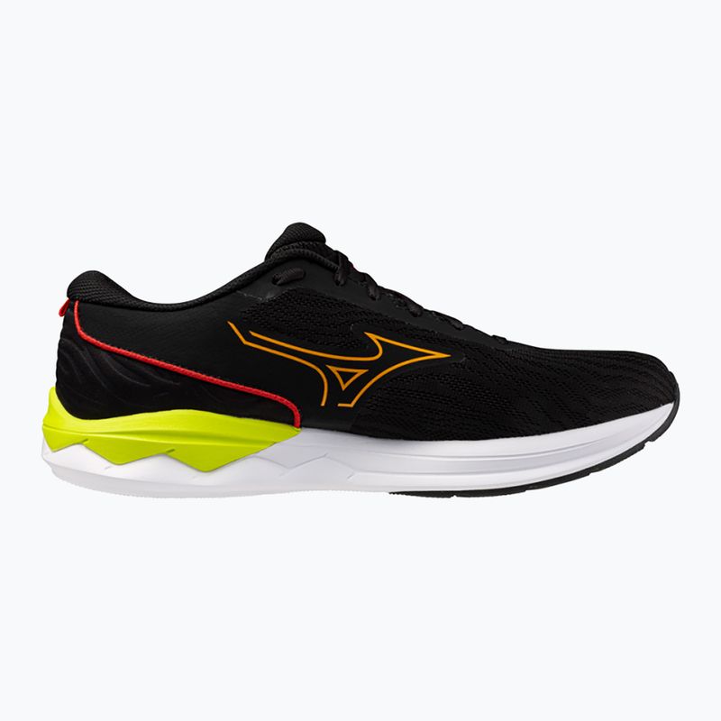 Scarpe da corsa da uomo Mizuno Wave Revolt 3 nero/bright marigold/evening primrose 8