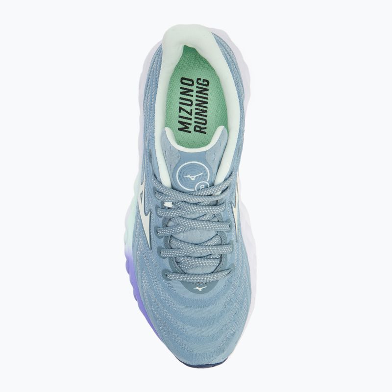 Scarpe da corsa da donna Mizuno Wave Sky 8 cittadella/menta/paisley purple 5