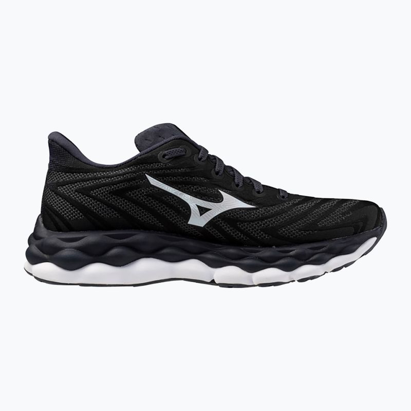 Scarpe da corsa da donna Mizuno Wave Sky 8 nero/bianco/india ink 8