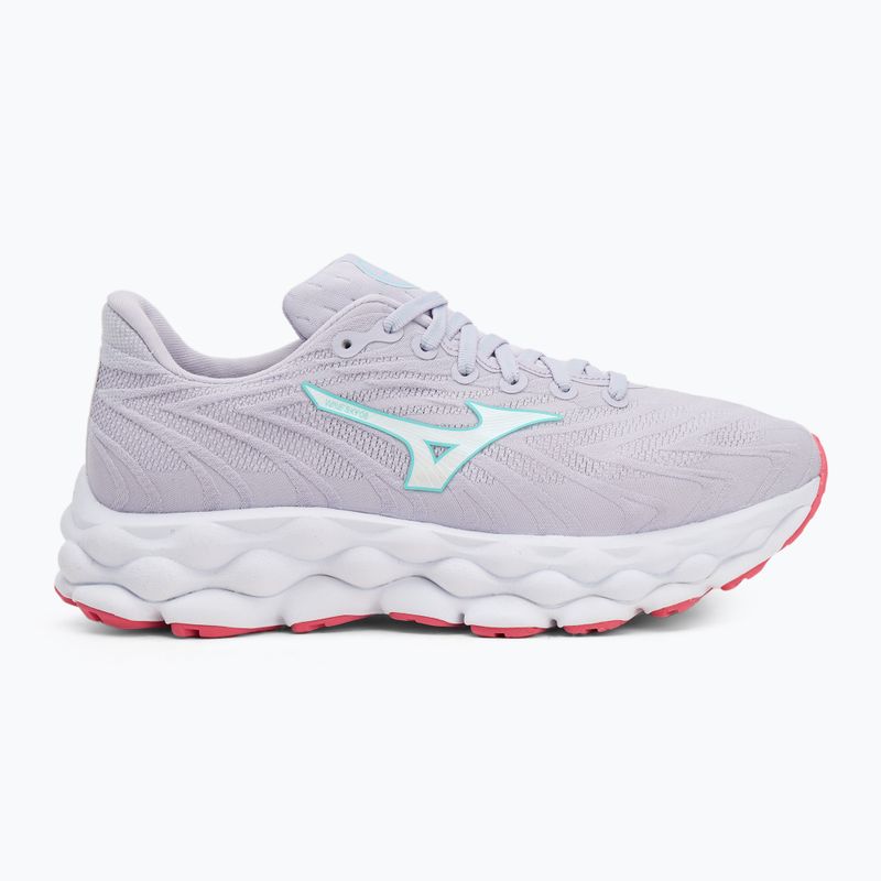 Scarpe da corsa da donna Mizuno Wave Sky 8 cardo/bianco/rosa camelia 2